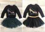 Name-it shirt  en 2 rokjes maat 110/116 met glitters, Kinderen en Baby's, Kinderkleding | Maat 110, Gebruikt, Meisje, Ophalen of Verzenden
