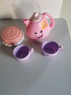 fisher price thee serviesje met geluid, Kinderen en Baby's, Speelgoed | Fisher-Price, Ophalen of Verzenden, Zo goed als nieuw