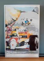 A.Senna Formule 1 Kunstprint - 'The Art of Formula 1' 1991, Antiek en Kunst, Ophalen of Verzenden