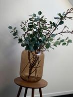 Vaas met takken, Huis en Inrichting, Ophalen of Verzenden, Overige kleuren, Glas, Minder dan 50 cm