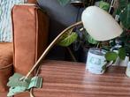 Vintage HOSO BAUHAUS Bakeliet Klemlamp Wit-Mintgroen 50’s, Ophalen of Verzenden