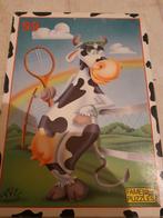 Vrolijke koe puzzel 99 stukjes, Ophalen of Verzenden, Meer dan 50 stukjes, 6 jaar of ouder