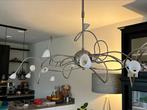 Led hanglamp Octopus geborsteld staal, Huis en Inrichting, Lampen | Hanglampen, Modern, Gebruikt, Metaal, Ophalen