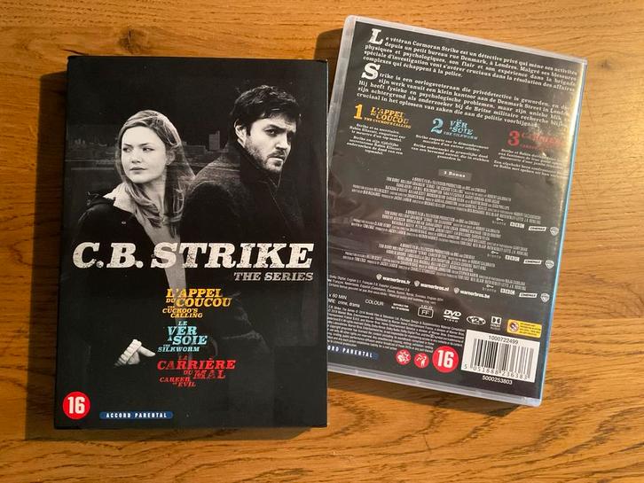 15). C.B. STRIKE, (The Series) met Tom Burke (7 X 60 min)., Cd's en Dvd's, Dvd's | Tv en Series, Zo goed als nieuw, Alle leeftijden