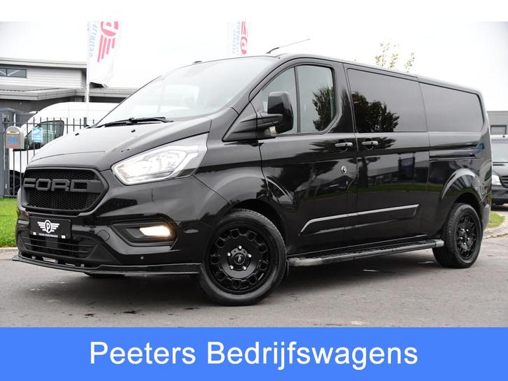 Ford Transit Custom 300 2.0 TDCI L2H1 Black Edition DC Limit, Auto's, Bestelauto's, Particulier, Te koop, ABS, Achteruitrijcamera