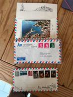 Bijna 50 luchtpost enveloppen, Ophalen of Verzenden, Envelop