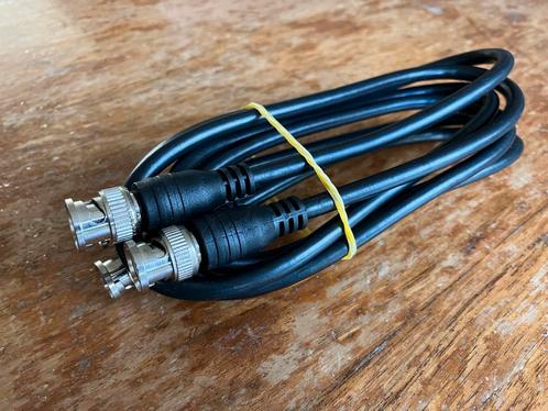 RG-59/U Coaxial cable 75 Ohm Digital BNC Cable 100cm, Audio, Tv en Foto, Audiokabels en Televisiekabels, Gebruikt, Coaxiale kabel