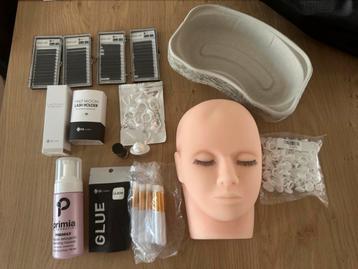 Wimperextensions benodigdheden incl PİNCETTEN ! Dermacodes beschikbaar voor biedingen