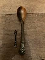 Twee hoornen lepels, Antiek en Kunst, Ophalen of Verzenden