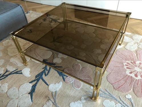 Hollywood Regency salontafel | Roche Bobois | jaren ‘70, Huis en Inrichting, Tafels | Salontafels, Zo goed als nieuw, Minder dan 50 cm