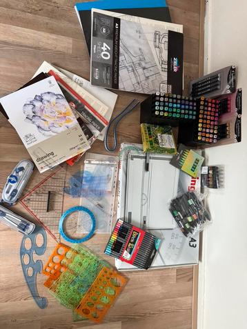 Complete grafische schooluitzet beschikbaar voor biedingen