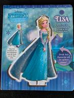 Disney Frozen leesboek +uitdrukfiguur + Frozen omdraaiboekje, Ophalen of Verzenden, Zo goed als nieuw, Sprookjes