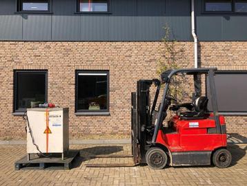 Toyota 1.6 ton Triplex Freelift Sideshift Elektra Heftruck beschikbaar voor biedingen