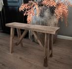 ~Stoer Sober Landelijk Houten Bankje~, Huis en Inrichting, Woonaccessoires | Overige, Ophalen of Verzenden, Zo goed als nieuw