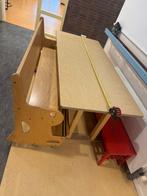 Kinderopvang bank hoogzit met tafel ergo, Ophalen, Zo goed als nieuw, Rechthoekig, 50 tot 100 cm