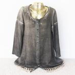 Prachtige Vintage Transfer Tuniek (M) - 64 € 30,-, Kleding | Dames, Blouses en Tunieken, Maat 38/40 (M), Ophalen of Verzenden