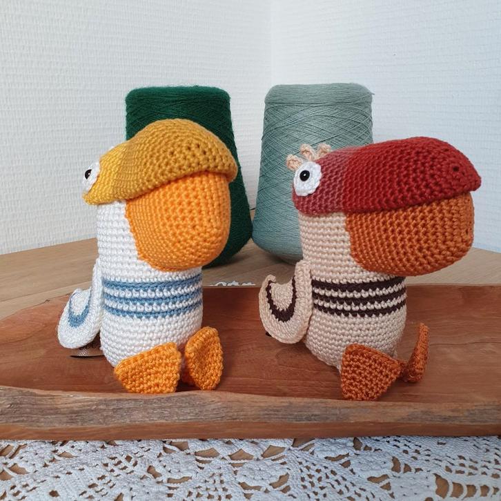 Handgemaakte gehaakte mini Peilkaan, Kinderen en Baby's, Kraamcadeaus en Geboorteborden, Nieuw, Ophalen of Verzenden