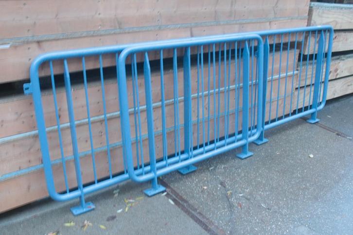 IJzeren balustrade hekwerk ten behoeve van trappengat 2 sets, Tuin en Terras, Tuinhekken en Hekwerk, Zo goed als nieuw, Sierhekwerk