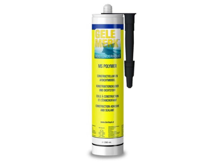 Gele Merk MS Polymeer lijmkit, Watersport en Boten, Accessoires en Onderhoud, Nieuw, Onderhoud en Reparatie, Ophalen of Verzenden