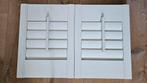 shutters nieuw 2 stuks 30 breedx40cm hoog, Ophalen of Verzenden, Nieuw, 50 tot 100 cm, Minder dan 100 cm
