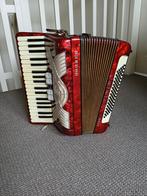 accordeon, Ophalen, Gebruikt, 80-bas, Met koffer