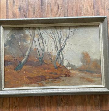 Mooi schilderij - Herfstlandschap beschikbaar voor biedingen