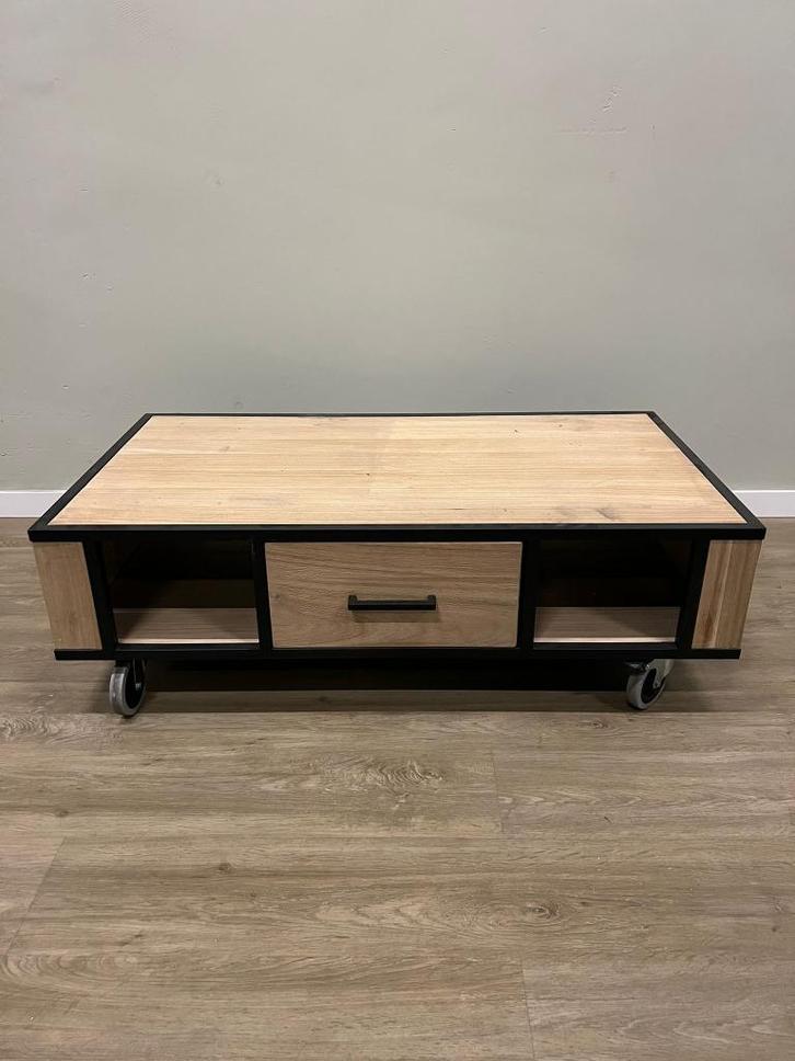 Salontafel Xooon Kinna eiken 110cm nu voor maar €199,-, Huis en Inrichting, Lampen | Vloerlampen, Nieuw, Minder dan 100 cm, Ophalen of Verzenden