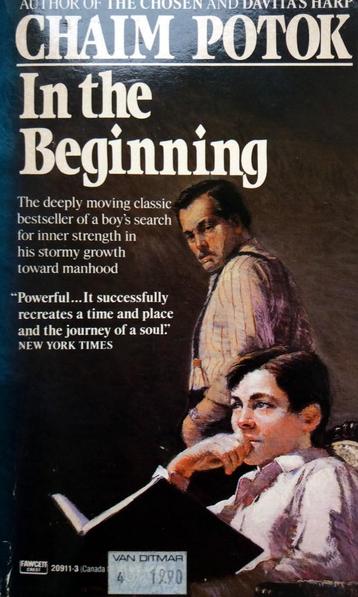 Chaim Potok - In the Beginning (Ex.4) (ENGELSTALIG)  beschikbaar voor biedingen