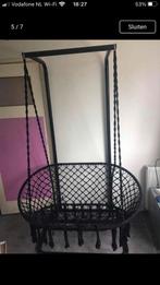 Hangstoel met frame kan voor binnen en buiten 2 persoons, Gebruikt, Meerpersoons, Ophalen of Verzenden, Met standaard