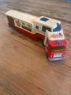 Majorette Truck met Paardentrailer en ingebouwde Camper, Ophalen of Verzenden, Zo goed als nieuw, Bus of Vrachtwagen