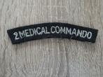 2e Medical Commando shoulder sleeve, Ophalen of Verzenden, Landmacht, Engeland, Embleem of Badge