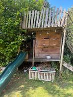 Boomhut - speelhuis van geïmpregneerd hout voor in de tuin, Ophalen, Gebruikt