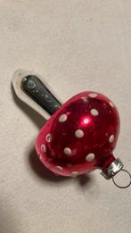 Vintage antieke kerstbal, paddenstoel, Diversen, Kerst, Ophalen of Verzenden, Zo goed als nieuw