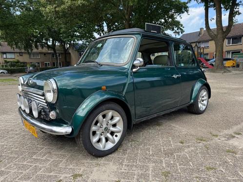 Mini Cooper S 1300 MPI 1997 Groen, Auto's, Mini, Particulier, Cooper S, Airbags, Alarm, Lederen bekleding, Lichtmetalen velgen
