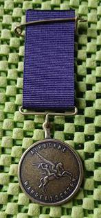 Medaille : Airborne , Politie sport verenging Renkum, Postzegels en Munten, Penningen en Medailles, Nederland, Overige materialen