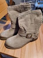 Felmini laarsjes motor / cowboy laarsjes, Ophalen, Bruin, Lage of Enkellaarzen, Zo goed als nieuw