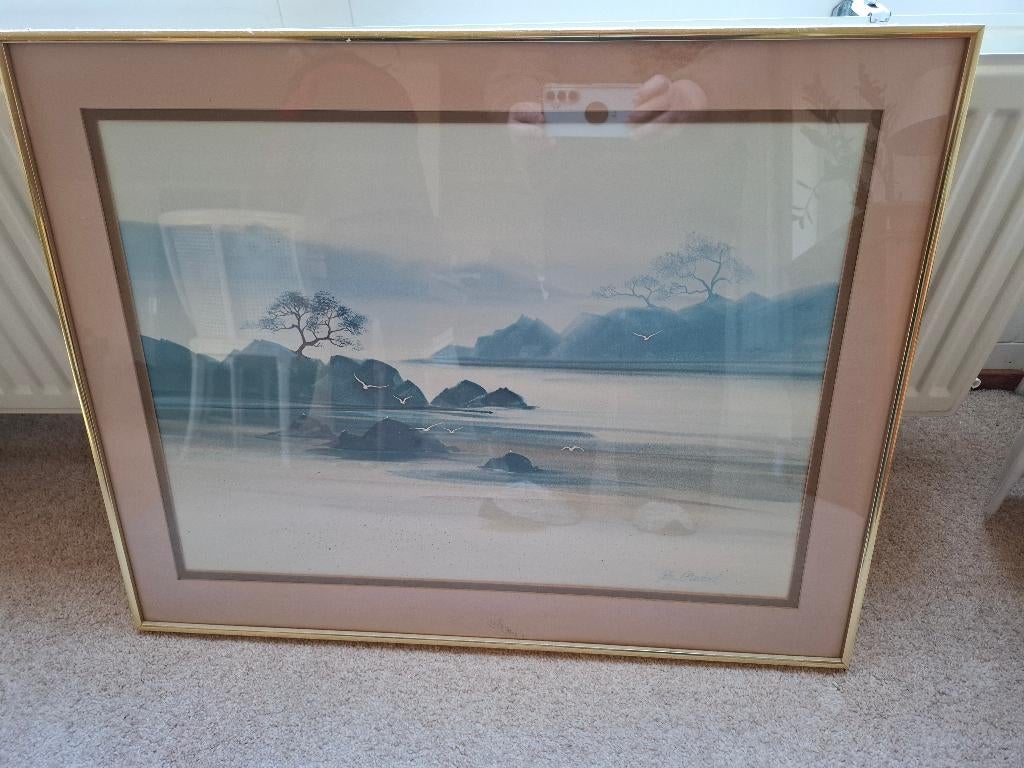 Cathy Bouchard schilderij japanse stijl, Ophalen