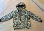 Petit bateau oliejas met wit/blauwe print 116 cm 6 jaar., Ophalen of Verzenden, Gebruikt, Petit Bateau, Jongen of Meisje