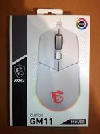MSI Clutch GM11 Game muis | Wit, Muis, MSI, Gaming muis, Rechtshandig