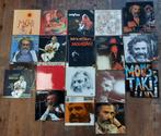 Verzameling van 26 platen Georges Moustaki, Cd's en Dvd's, Vinyl | Wereldmuziek, Gebruikt, Ophalen of Verzenden, Europees, 12 inch