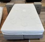 Nieuw Boxspring Bed (120 x 220) | Grijs | + Nachtkastjes, Ophalen, Nieuw, Twijfelaar, 120 cm