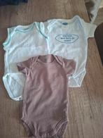 Rompers maat 50/56 - Set van 3, Ophalen of Verzenden, Zo goed als nieuw, HEMA, Menzis, Jongetje of Meisje