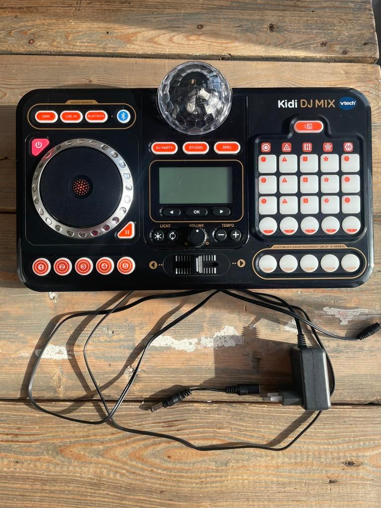 VTech Kidi DJ Mix - incl. adapter, Muziek en Instrumenten, Dj-sets en Draaitafels, Ophalen of Verzenden, Gebruikt, Dj-set, Overige merken