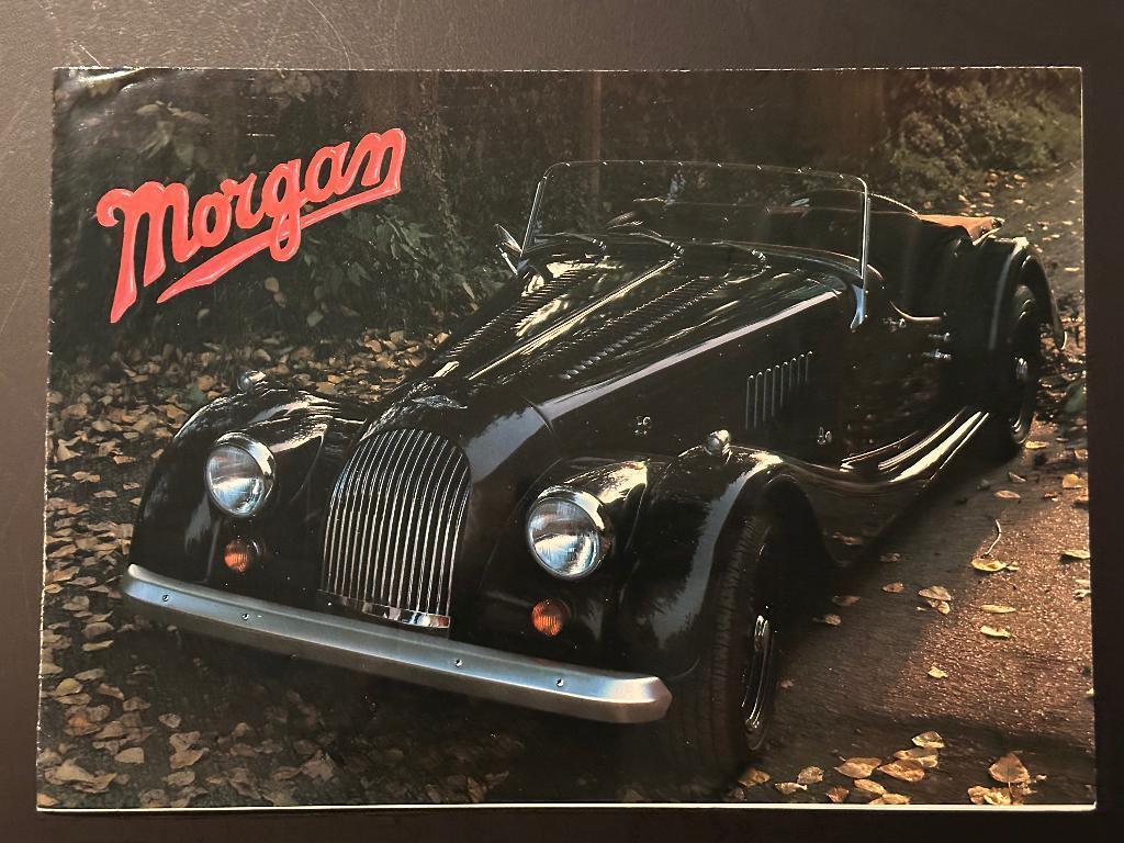 Folder Morgan four, Morgan plus eight, Ophalen of Verzenden, Zo goed als nieuw, Overige merken