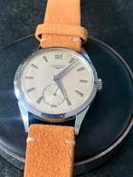 Prachtige Longines ref. 6666 cal 16.68Z 35mm vintage 50s, Ophalen of Verzenden, Staal, Longines, 1960 of later