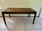 Mooie uitschuifbare houten eettafel 160x84, Huis en Inrichting, Tafels | Eettafels, Ophalen, Gebruikt, 50 tot 100 cm, Vijf personen of meer