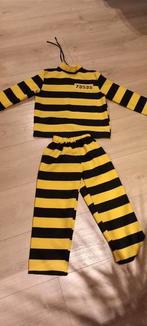 Gevangenis pak boeven pak maat 122-128, Ophalen of Verzenden, Zo goed als nieuw, 122 t/m 128, Jongen of Meisje