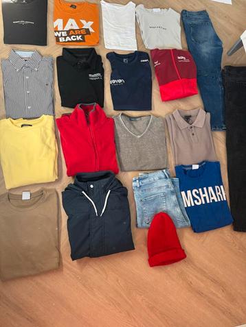 Heren Kledingpakket Maat M - 20 Stuks met sportkleding beschikbaar voor biedingen