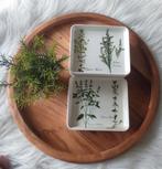 Mebell Melamine Bordjes/Traytjes Made in Italy, Ophalen of Verzenden, Gebruikt, Vierkant, Kunststof