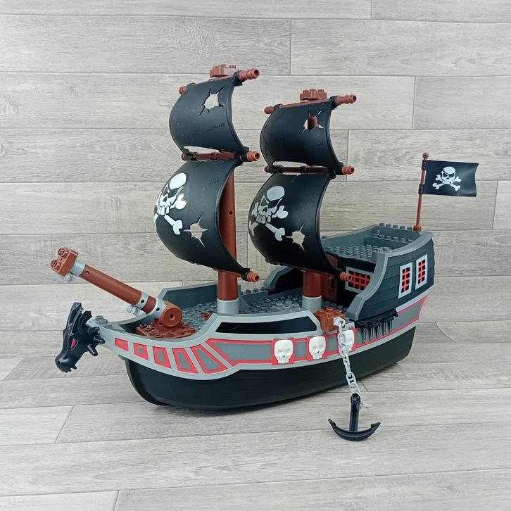 duplo groot piratenschip, Kinderen en Baby's, Speelgoed | Duplo en Lego, Gebruikt, Duplo, Ophalen of Verzenden